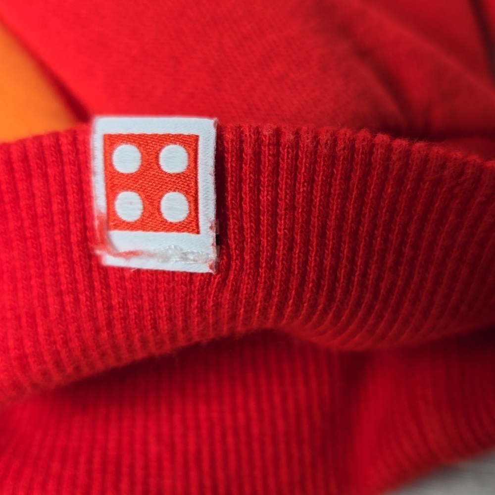LEGO x Target Collection Joggers | Red & Orange Colorblock Sweatpants |Size XS - Picture 11 of 14